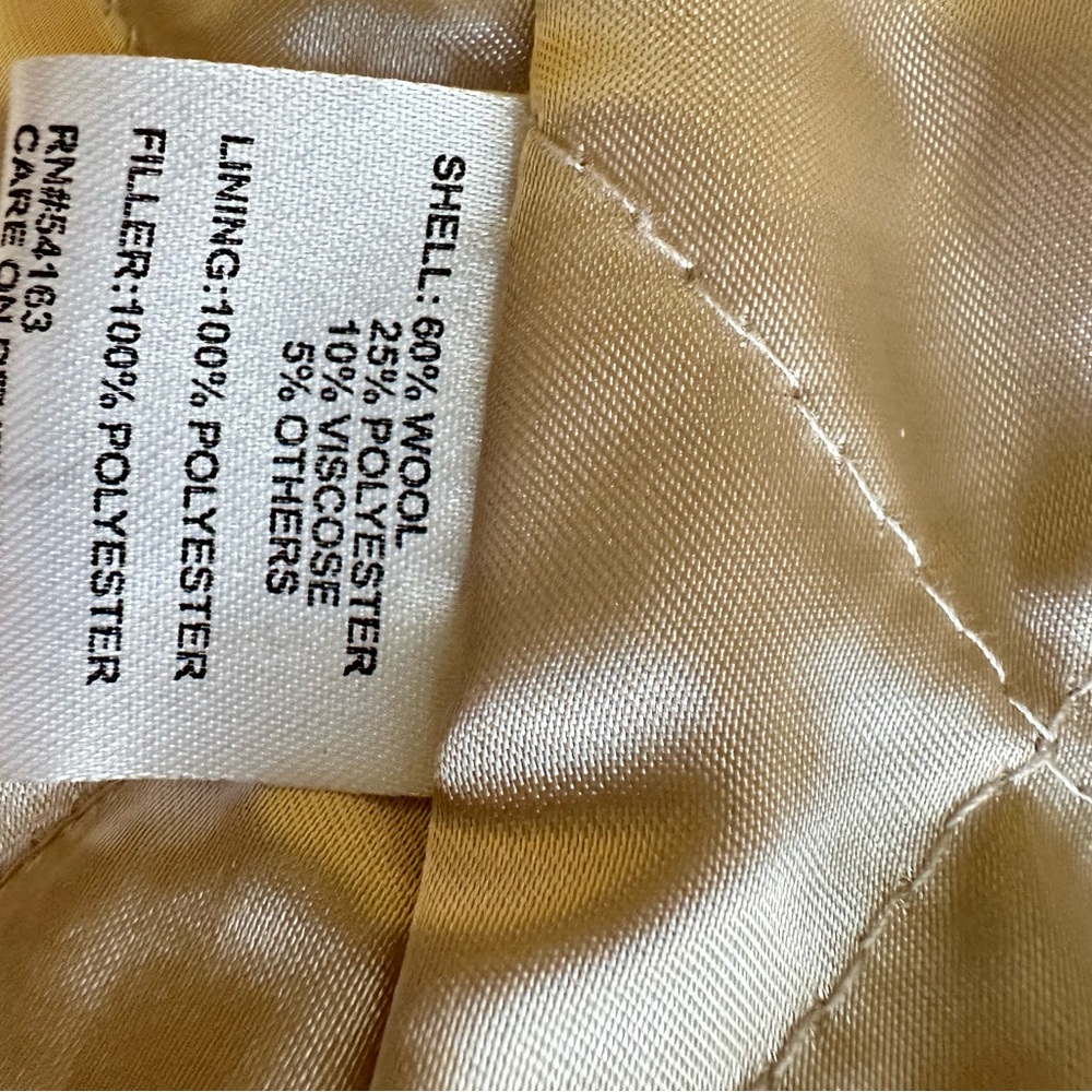 Calvin Klein pea coat size 0 - Picture 5 of 10